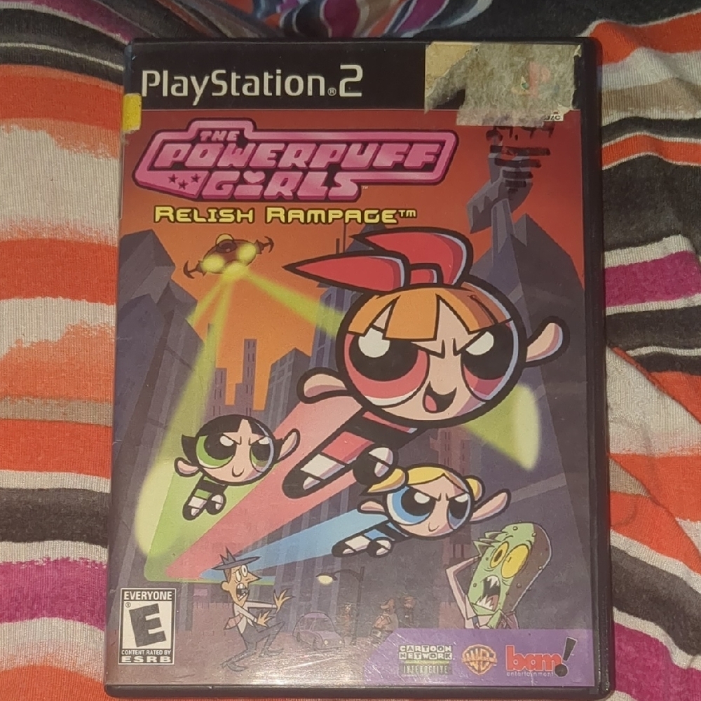 Sony 2 The Powerpuff Girls: Relish Rampage Game - Black